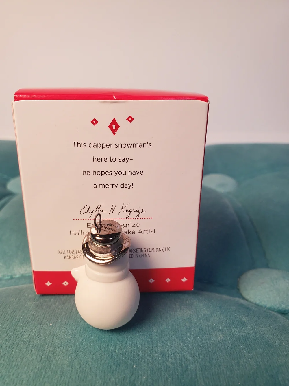 Hallmark brand keepsake